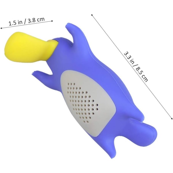 Silikoninen Teepussi Hauska Platypus Löysäteepussi Suodatin R,ZQKLA