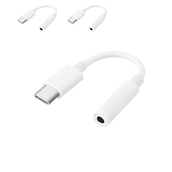 Lightning / USB-C till AUX Adapter 3,5 mm Paket USBCAUX3Pack,su
