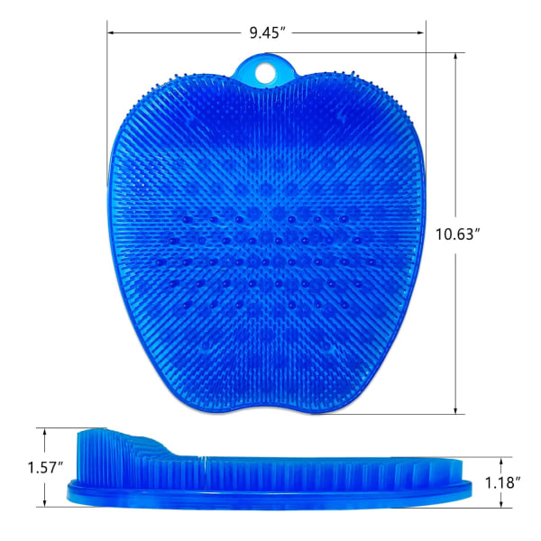 Suihku Foot Massager Scrubber Mat, Jalkakylpykulho Foot Scrub, ZQKLA