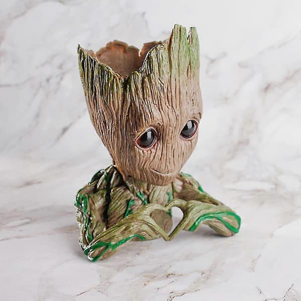 Baby Groot Blomsterpotte - Innovativ Actionfigur Til Planter Tw