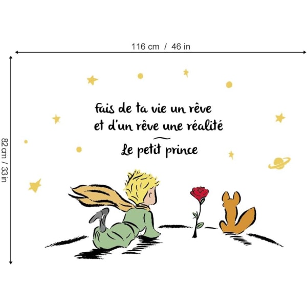 The Little Prince Wall Sticker Wall Decals Quotes Make Your ,ZQKLA