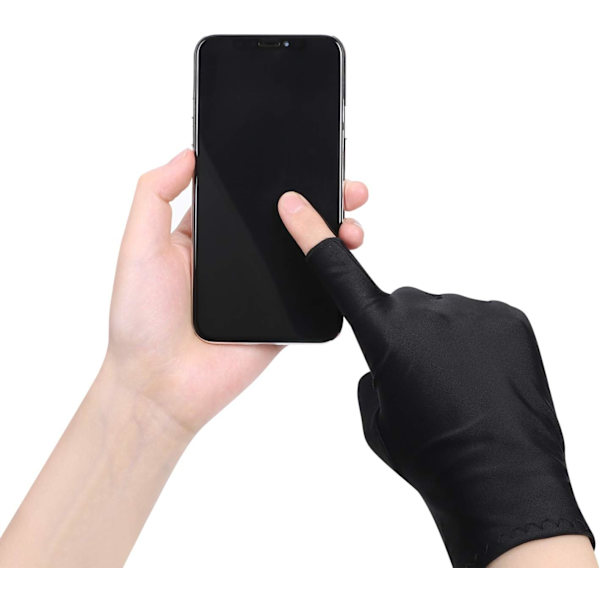 Unisex UV-skyddande handskar Touchscreen Körhandske Halkskydd L