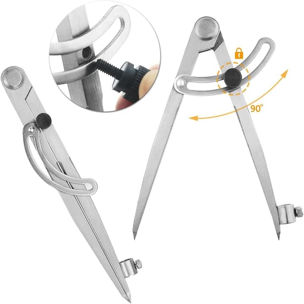 Tømrerpasser 20 cm Professionel Kulstofstål Tømrer, ZQKLA
