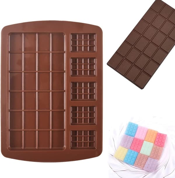 Silikoneforme til Chokoladebarer, Hjemmelavet Protein a,ZQKLA