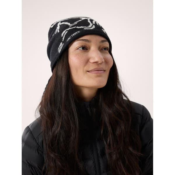 Arc'teryx Bird Head Toque Mössa Olivgrön Merinoull Stickad Vintermössa Unisex A Black
