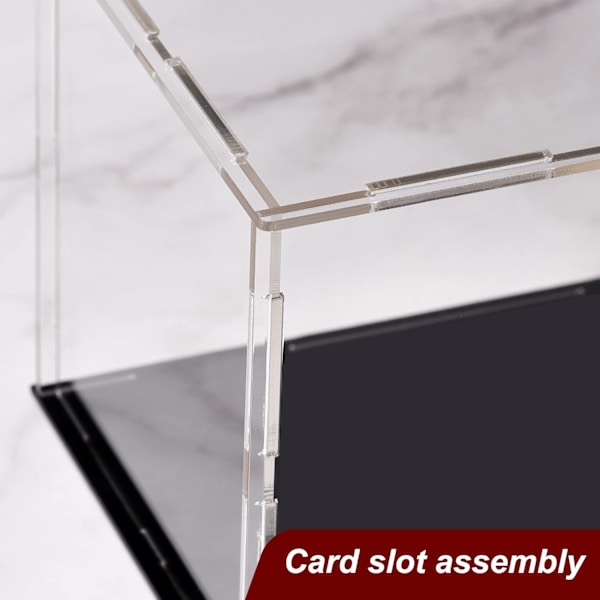 Samlingsdisplayboks samling transparent akrylboks erstatning