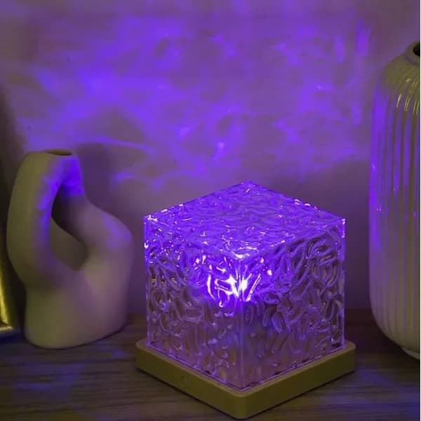 LED-lampe / Natlampe - Havprojektor multifarve, su