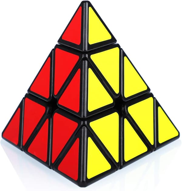Pyraminx Cube Trekant Cube, Puzzle Pyramide Magic Cube 3x3 S, ZQKLA