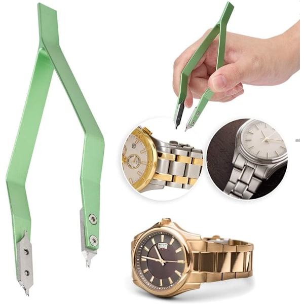 Urverkspjäxverktyg, V-formade tänger Fjädertångsremover Reparation