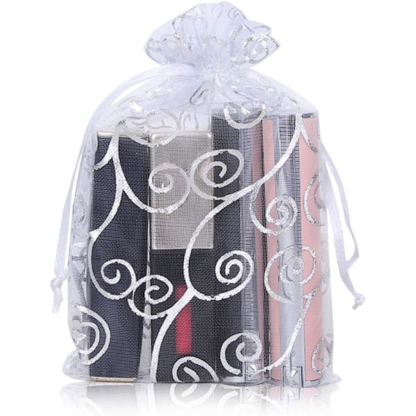 100 kpl Organza-pusseja, korupussi kiristysnyörillä, ZQKLA