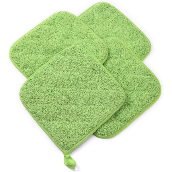 Potholders Set, 6 Pack of Heat Resistant Hot Mat Coasters Pure Co