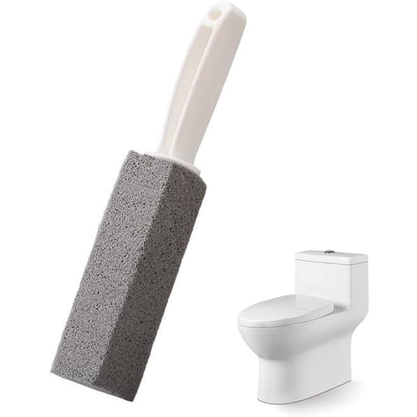 4-pack Pimpsten Toalettborste Set med Handtag, Toalettrengöring