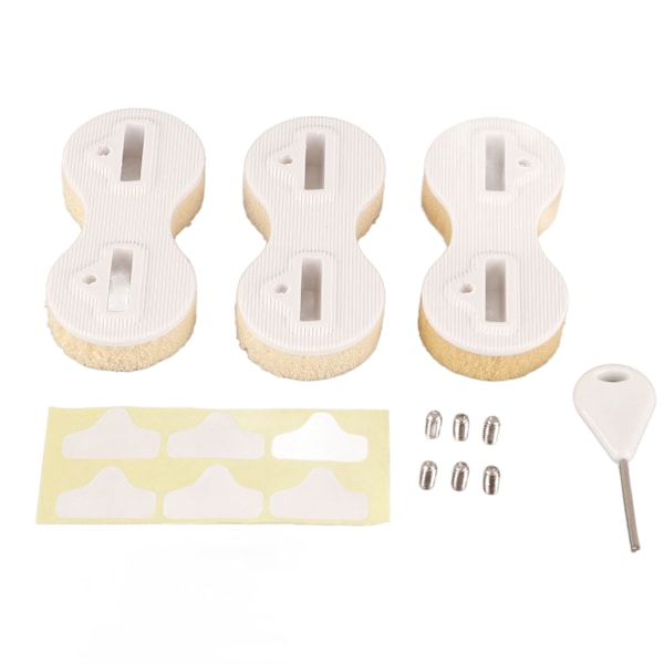 Fin Box Plug 5° 0° 5° Iskunkestävä Vakaa Tasapaino Tukeva Pohja Kompakti PVC Surffaukseen Surfboard