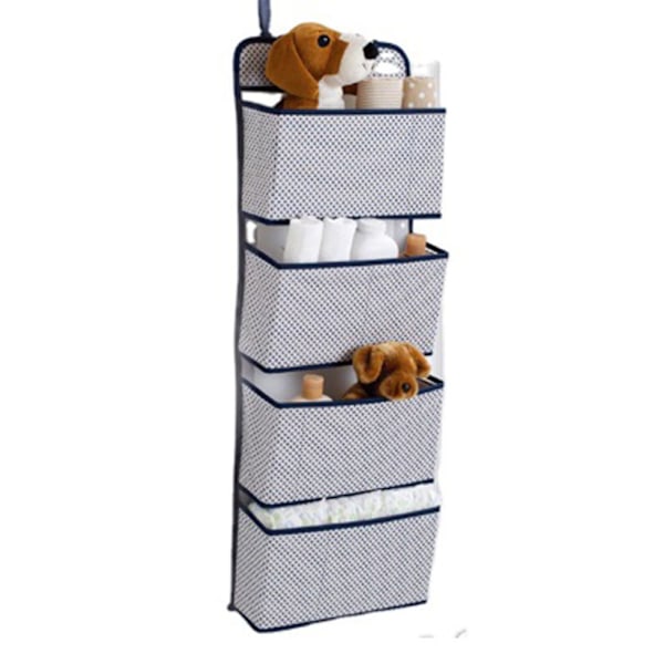 Dörrförvaring med Flerficksdesign, Andningsbara Mesh-påsar Över Dörrförvaring för Gosedjursorganisatör, Neutral Design Hängande Leksaksförvaring