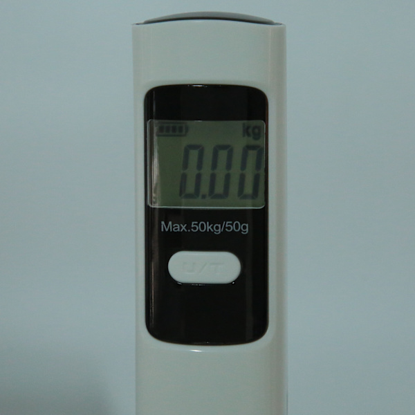 Fickvåg med LCD-display Batterifri Bärbar Bagagevåg Vägningsanordning