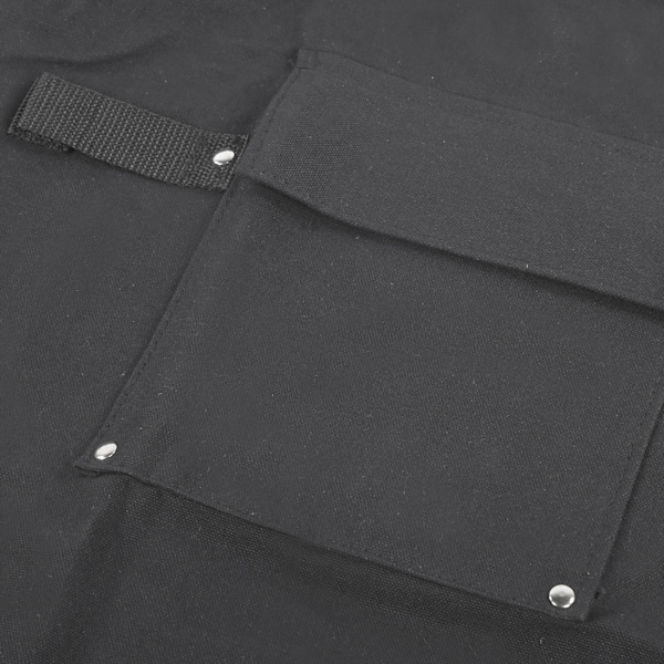 Utomhus Camping Utility Working Canvas Förkläde Verktygsförvaring Förkläde med Justerbar Rem XL