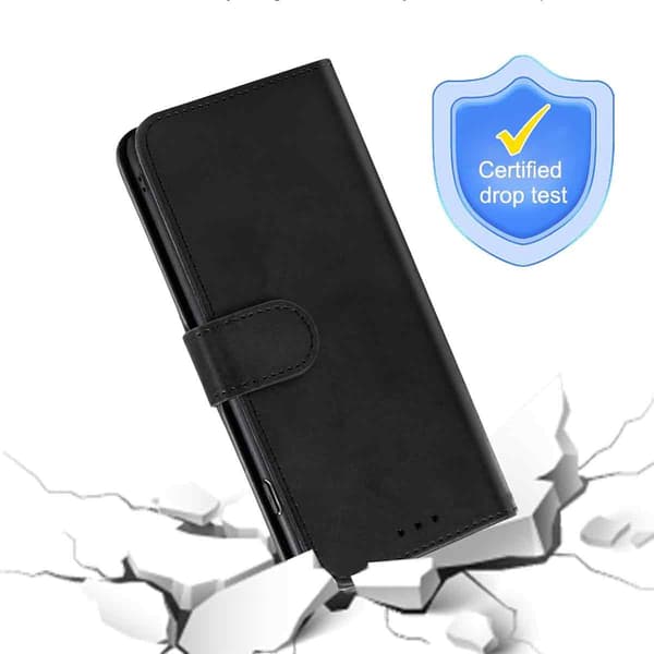 OnePlus Nord CE4 Lite 5G PU Læder Etui - Wallet Sort - Flere Farver