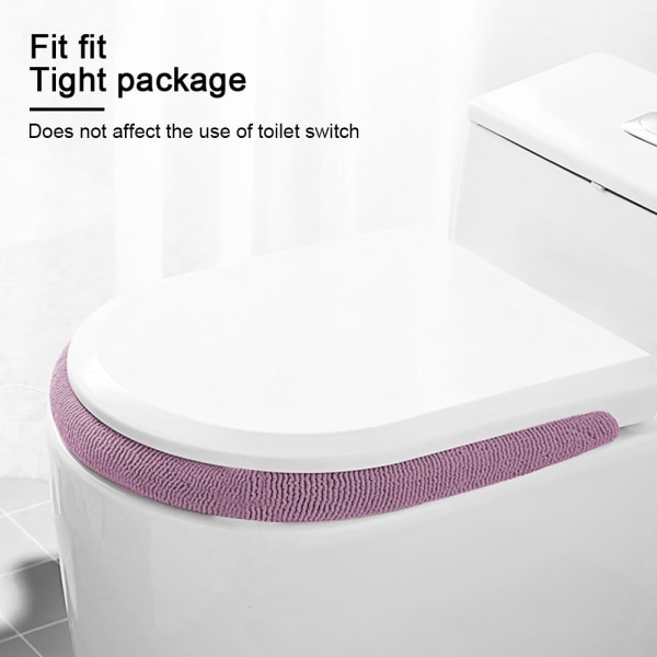 Hushålls wc-sitsdyna all-season universal wc-sits c Pink