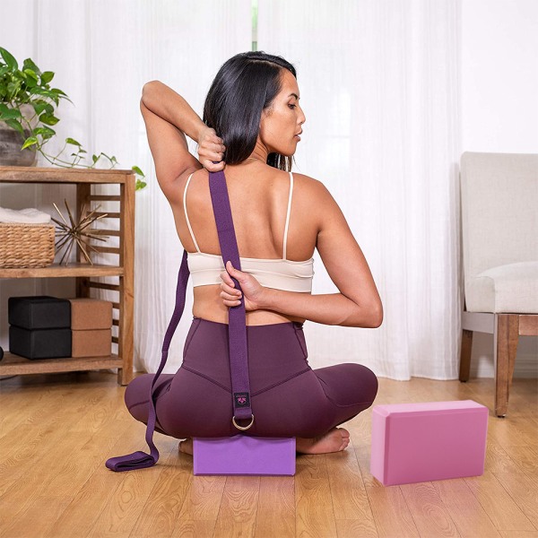 Yoga Block - Pehmeä liukumaton pinta joogaan, pilatekseen, meditaatioon