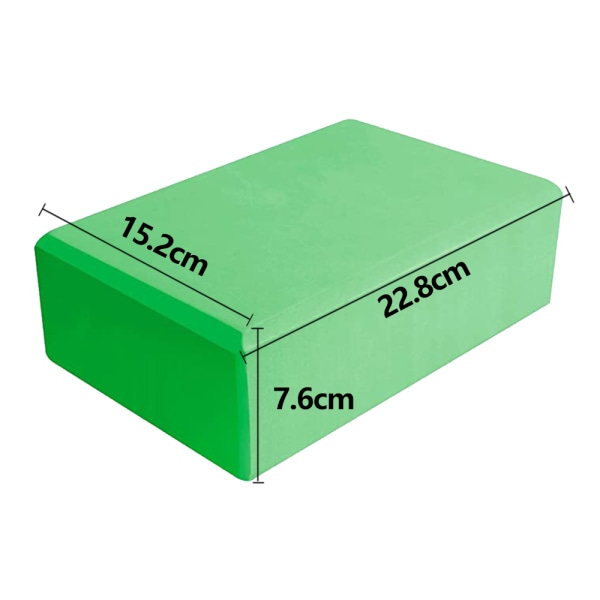 Yoga Block, Supportive Foam Soft Non-Slip Surface for Yoga,