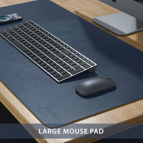 Desk Pad Desk Protector Mat - Kaksipuolinen PU-nahkainen työpöytämatto