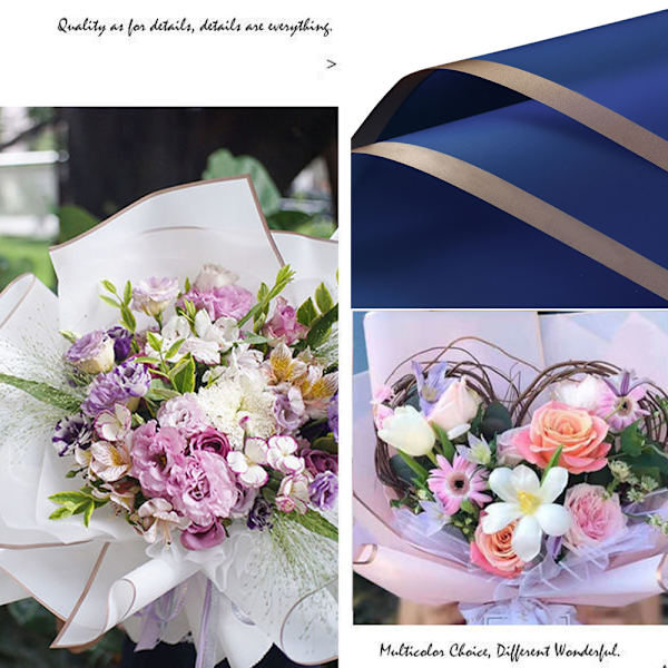 Bukettpapper Presentpapper för Blommor Inslagning Papper