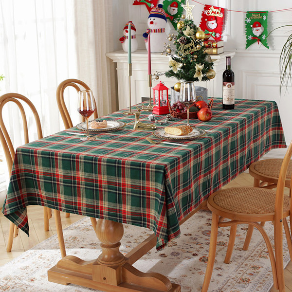 Ternet juledug, vintage, til julefest køkken dekoration