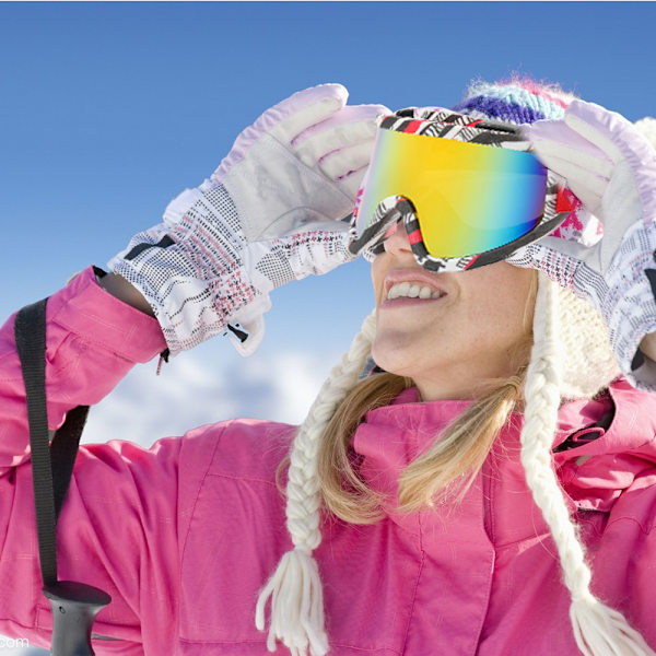 Goggle Motocross Vind Dammskydd Aviator Glasögon Snowboard Glasögon