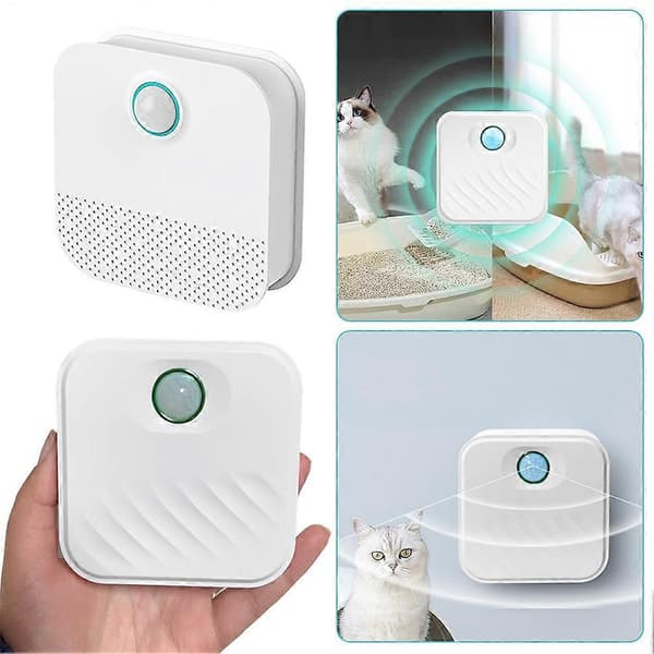 Rörelsesensor Litter Purifier Smart rörelsesensoraktivering Mångsidig kompakt design för täckt kattlåda A