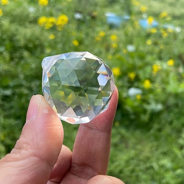 Kristaller för upphängning, 20 mm, 20 stycken, för kristallkronor