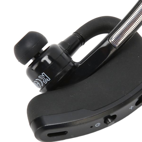 Bluetooth-øretelefon - Multifunktionel støjreduktion - Håndfri opkald - Indbygget mikrofon - Enkelt øretelefon-headset til kørsel og kontor