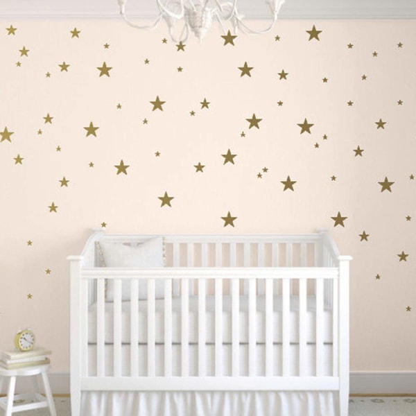 Stars Wall Decals (124 Decals) Wall Stickers Removable Home
