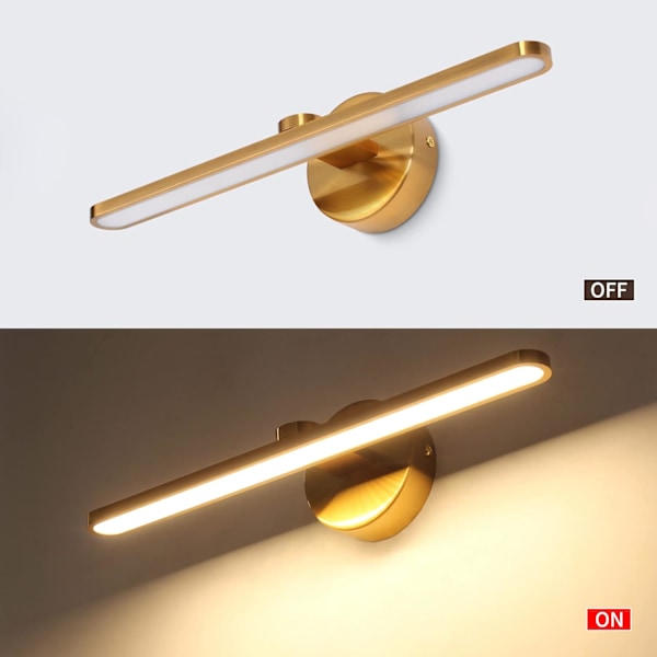 Dimbar E12 Glödlampor, Metallram Guld Finish, Förlängningsfäste för Bred Användning, Koppar Vägglampetter, Energibesparande LED-Lampa för Hem, Kontor,