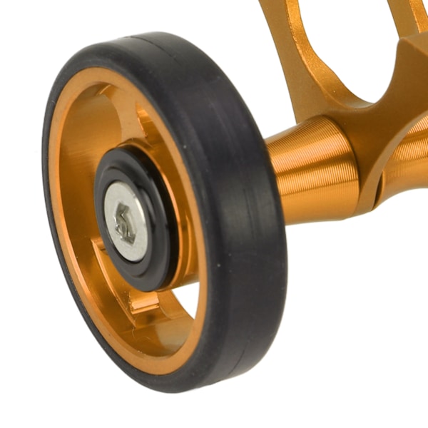 Cykelskærm Easywheel Mudguard Rollers Hjul Dobbelthjul til Brompton Foldecykel til DahonGold