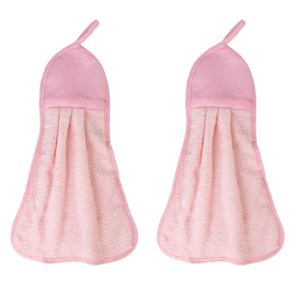 Enfärgad köksduk handduk stark absorberande disktrasa pink