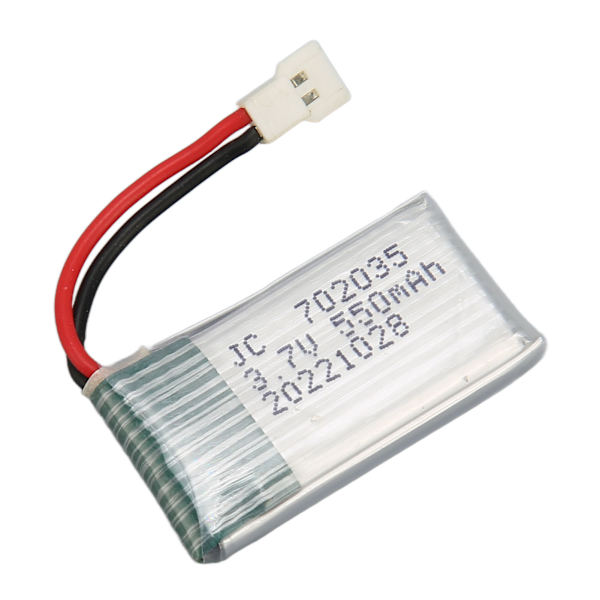 5 st 3,7 V 550 mAh fjärrkontroll UAV-batteritillbehör för Hubsan X4 H107 H107L H107D MJXRC F47 DFD F180 RC-drönare