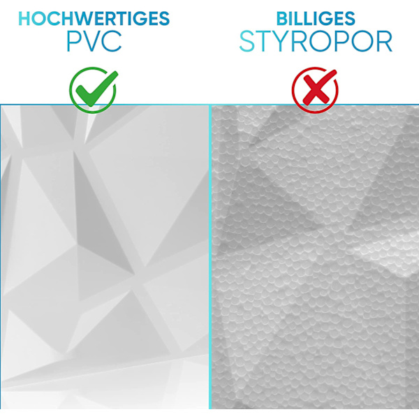 3D vægpaneler, paneler, holdbare