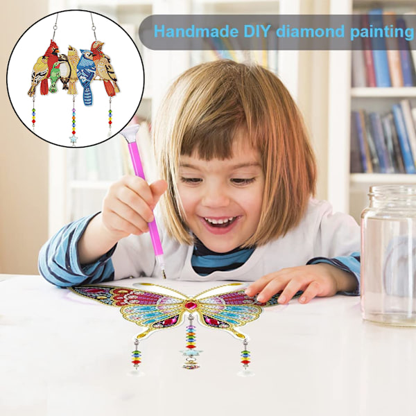 DIY Diamantmaleri Vedhæng, Dyr Diamantmaleri Ornamenter