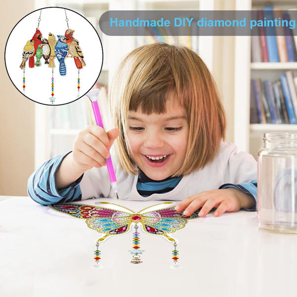DIY Diamantmålning Hänge, Djur Diamantmålning Prydnader