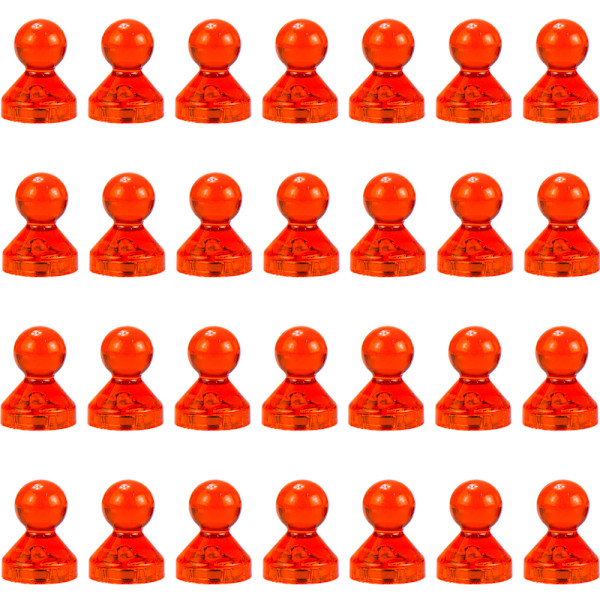 40-pack starka minikottmagneter för anslagstavla kylskåp 11 x 17 mm