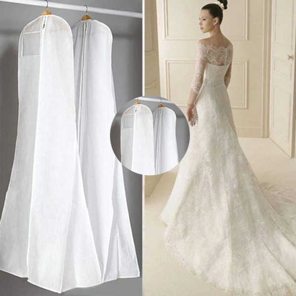 Prom-lähellä Atmungsaktiver Kleidersack Schutzhülle für Brautkleide