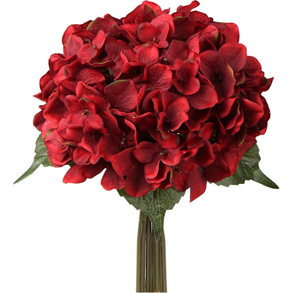 Kunstig hortensia blomst, realistisk, til bryllup, hjem