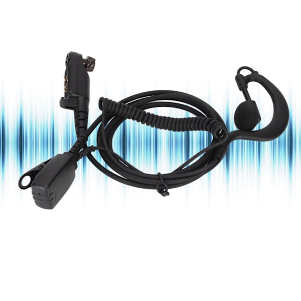 Walkie Talkie-hörlur 2-vägs radiohörlur för Hytera PD600 PD602 PD605 PD662 PD665 PD680 PD682 PD685 X1e X1p