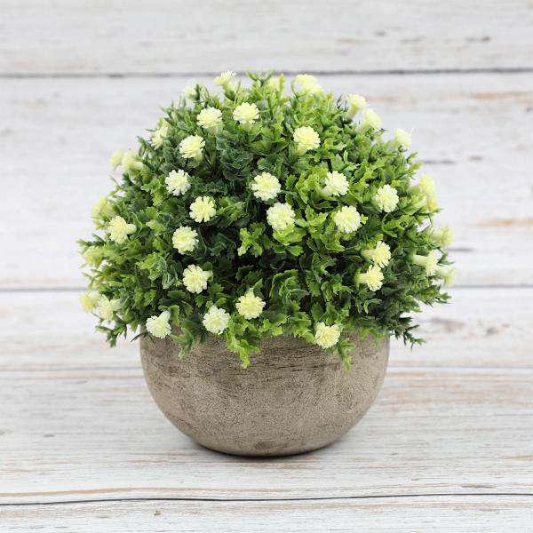 Mini kunstige planter i potte