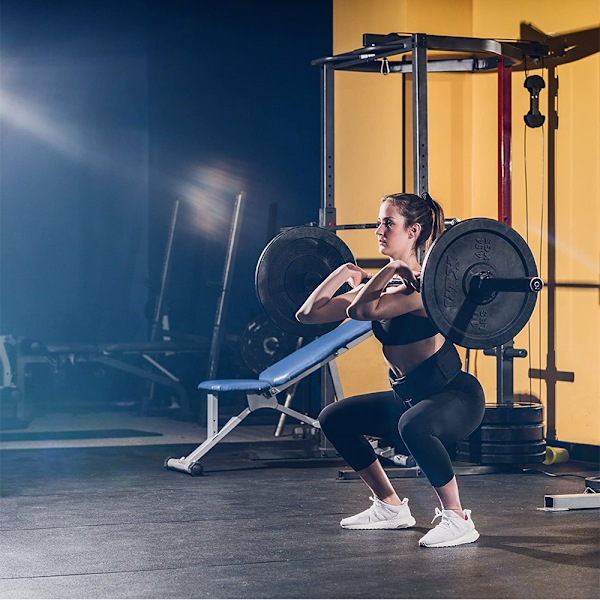 Vægtløftningsbælte Nylon Fitnessbælte Egnet Til Bodybuilding M