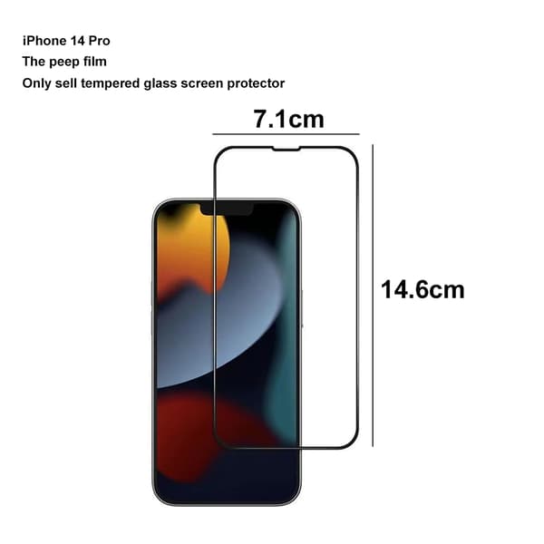 Glass Screen Protector Hjelpeverktøy designet for iPhone 14-serien iphone14 Pro
