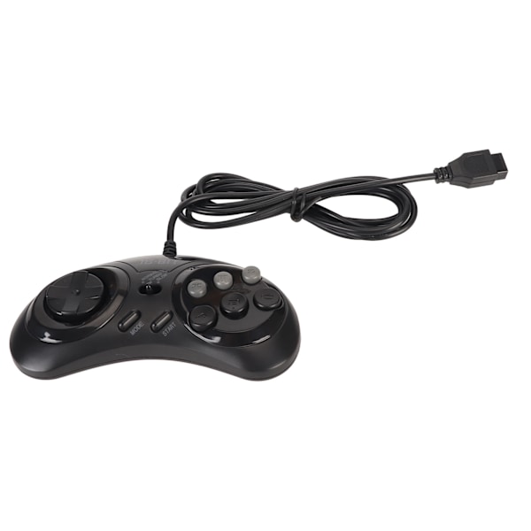 för Sega Controller 9 Pin 16Bit Mini Handheld Ergonomisk Klassisk Bärbar Gamepad Controller