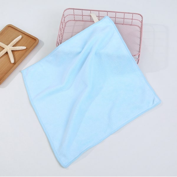 Håndklæde kan hænge firkantet håndklæde almindelig farve håndklæde køkken