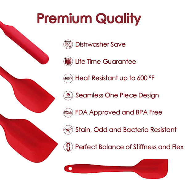 Premium silikon spatel