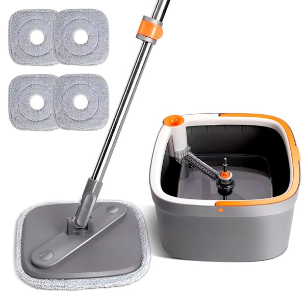 Mop-Lattia Mop-Lattia Laiska Ihminen Kädet Vapaat Mop-Lattia Artefakti Puhdas Likainen Erotus Automaattinen Kiertävä Mop-Lattia Litteä Mop-Lattia Puhdas Mop-Lattia